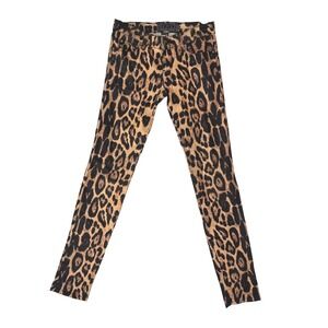 Tripp NYC Y2K Leopard Print Skinny Jeans Size 3